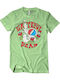 Paperinos Grateful Dead Peace T-shirt Green Cotton