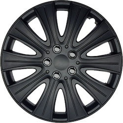 Carman Capace De Roți Auto 14 4 Bucăți Negre JH-140-14MBG