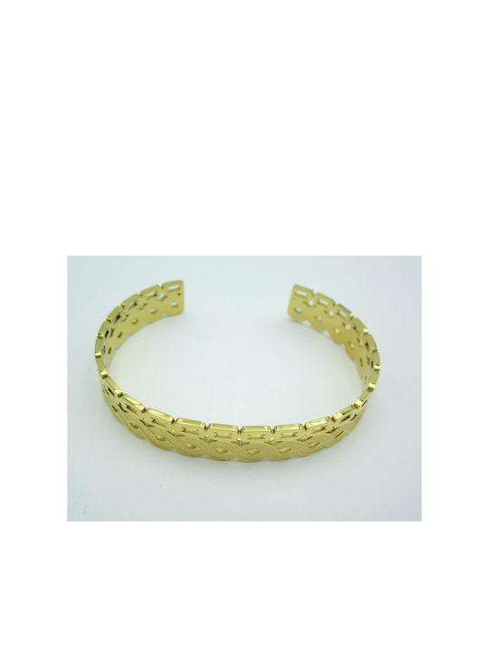 Steel Chain Bracelet Gold 12mm 1pc