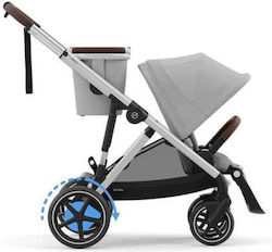 Cybex E-Gazelle S Lava Grey Silver Frame