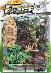 Soldați de jucărie Avion Barcă Mică Card 17x24x4cm Toymarkt 913499