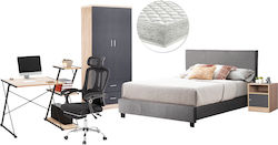 HomeMarkt Φοιτητικό Υπνοδωμάτιο 6τμχ HM11992