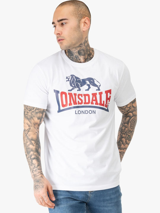 Lonsdale Тениска Бял