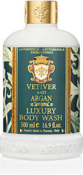 Saponificio Artigianale Florentino Luxury Body Wash Vetiver & Argan 500 Ml
