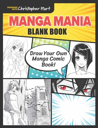 Manga Mania Blank Book Resources
