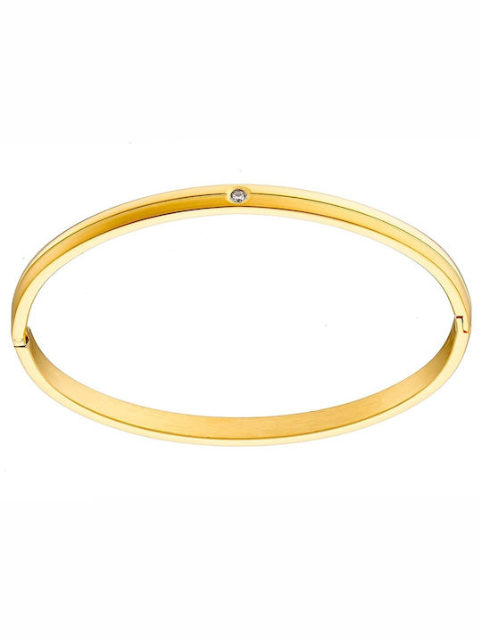 Touch Bracelet made of Steel Gold Plated