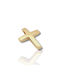 Mentzos Gold Kreuz 14K