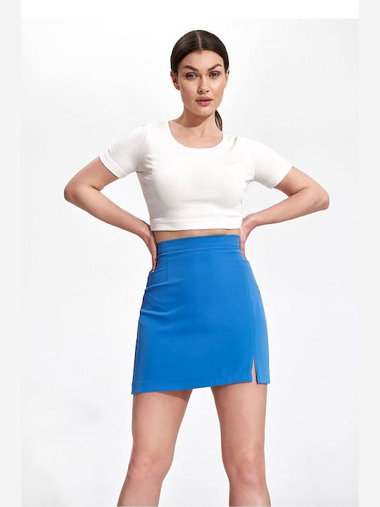 Figl Mini Skirt in Blue color