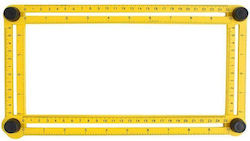 Metallic Angle Ruler for Blacksmiths with Length 25cm