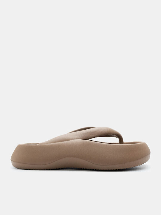Luigi Women's Flip Flops Brown