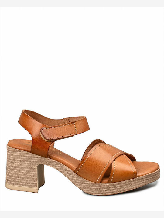 Leather Sandals Brown