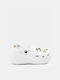 Decorative Strass & Stones Clogs Slippers 4261604-White