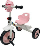 Homeone Bicicletă Triciclu pentru Copii cu Spațiu de Depozitare Power Ranger pentru 2-7 ani Roz