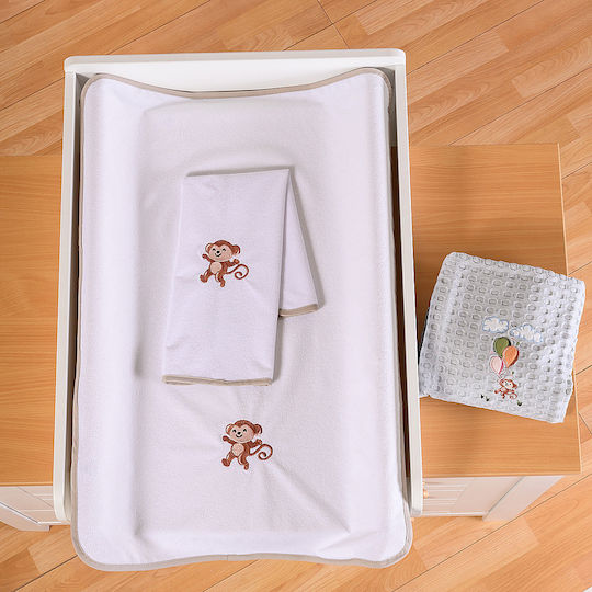 abo Waterproof Changing Pad Beige Beige 60x80cm.