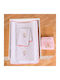 abo Wasserdichtes Wickeltuch Pink Rosa 40x60cm.