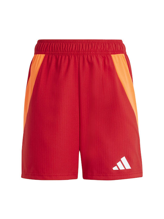 Adidas Kinder Shorts/Bermudas Stoff Rot