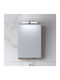 Martin Καθρέπτης Μπάνιου με Ράφι & Ντουλάπι 45x14cm