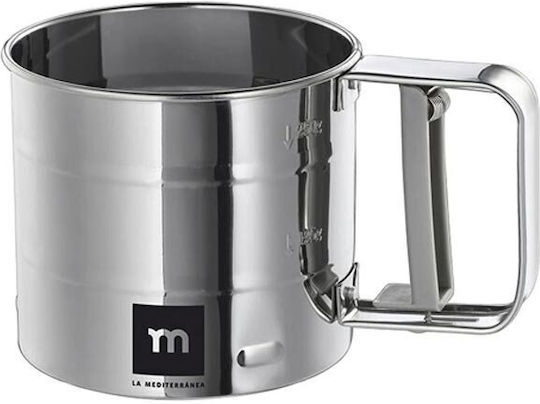 Handheld Strainer Stainless Steel Handle 9.5 X10.5 Cm La Mediterranea