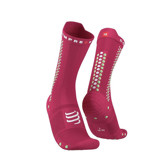 Compressport Pro Racing Fahrradsocken JAZZY / PARADISE GREEN