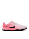 Tiempo Legend 10 Academy Kids Turf Soccer Shoes Pink