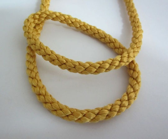 Gestrickt Schnürsenkel Gold 6mm x 5m