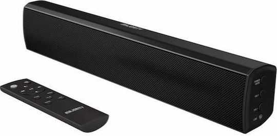 Majority Bowfell Soundbar 2.1 Bluetooth 50W με Τηλεχειριστήριο Μαύρο