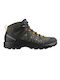 Salomon X Braze Men's Hiking Waterproof Boots with Gore-Tex Membrane Olive Night