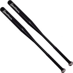 Set Two Ideallstore Home Run Aluminum Baseball Bats 80 Cm Black