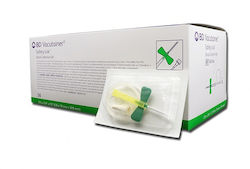 Bd Vacutainer Πεταλούδα Φλέβας Safety Lock G-21 X 3/4” Μήκος Σωλήνα 178 Mm 50τμχ 128.031.21.bd