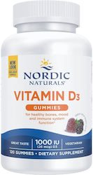 Nordic Naturals Витамин D3 1000 IU 120 Желирани Бонбона