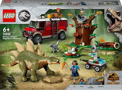 Lego Jurassic World Dinosaur Missions: Stegosaurus Discovery pentru 6+ ani 420buc