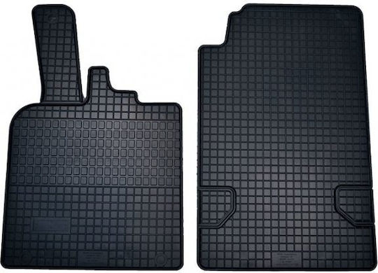 Σετ Μπροστινά και Πίσω Πατάκια 2τμχ για Smart ForTwo Μαύρα