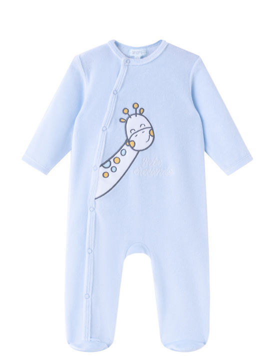 Amomi Baby-Body Samt BLUE