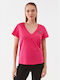 Pinko Women's T-shirt Fuchsia