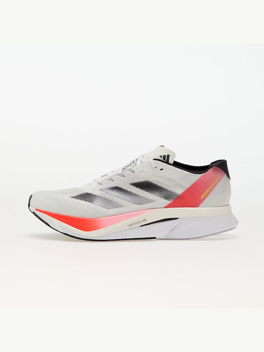 Adidas Adizero Boston 12 Ανδρικά Αθλητικά Παπούτσια Running Ftw White / Aurmet / Solid Red