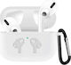 Case Silicone with Hook in Transparent color for Apple AirPods 3