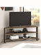 TV Stand Thales Light Walnut L110xW36xH45cm