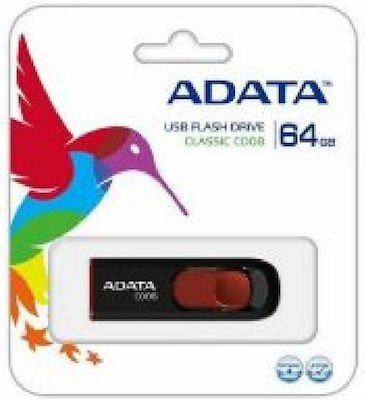 Adata 64GB USB 2.0 Stick Negru