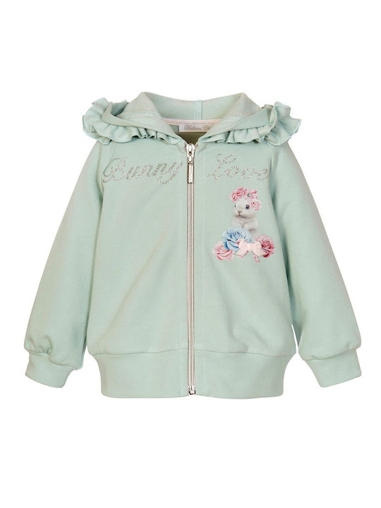 Balloon Chic Kids Cardigan Mint