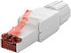 Goobay Βύσμα RJ-45 male Λευκό 65942