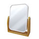ArteLibre Makeup Mirror Tabletop 16x5cm White