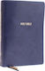 Nkjv, Foundation Study Bible, Large Print, Leathersoft, Blue, Red Letter, Thumb Indexed, Comfort Print