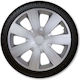 Autoline Car Hubcap Set Argo Tenzo 15" 4pcs Silver