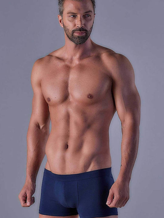 Men's Boxers Navy with Patterns 2Pack
