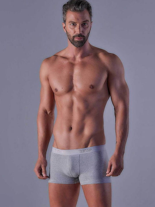 Ανδρικά Μποξεράκια Grey με Σχέδια 2Pack