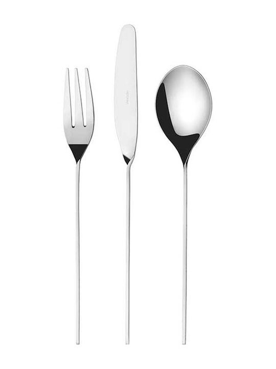 Herdmar Set de Tacâmuri Inoxidabil Argint 24buc