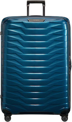 Samsonite Proxis Βαλίτσα Ταξιδιού Petrol Blue με 4 Ρόδες