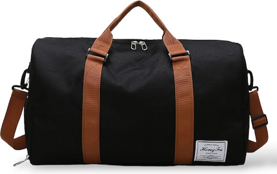 FlyNow Sack Voyage 36lt Black Fabric L48xW26xH29cm