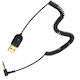 Edman Bluetooth Receiver with 3.5mm Jack / USB Output Ports