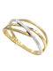 Sof.Istico Damen Ring aus Weißgold 14K
